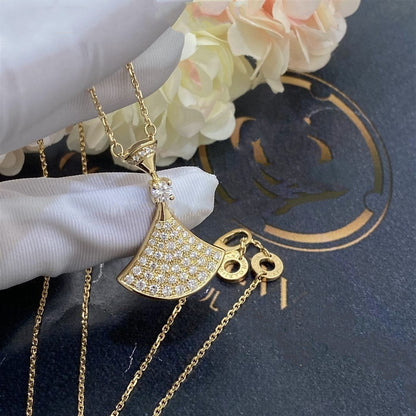 [AuraEcho Jewelry]DREAM NECKLACE GOLD FULL DIAMOND