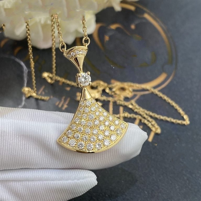 [AuraEcho Jewelry]DREAM NECKLACE GOLD FULL DIAMOND