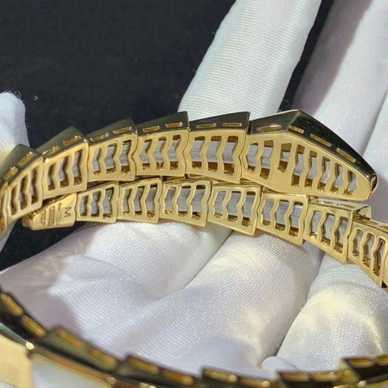 [AuraEcho Jewelry]SERPENTI BRACELET MOP GOLD