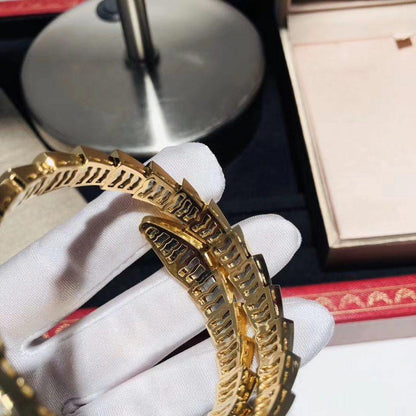 [AuraEcho Jewelry]SERPENTI BRACELET 8MM GOLD DIAMOND