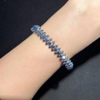[AuraEcho Jewelry]CLASH SILVER BRACELET