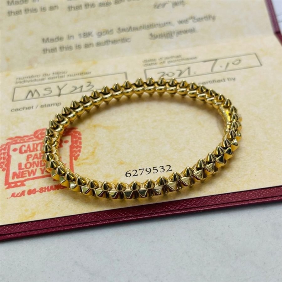 [AuraEcho Jewelry]CLASH GOLD BRACELET