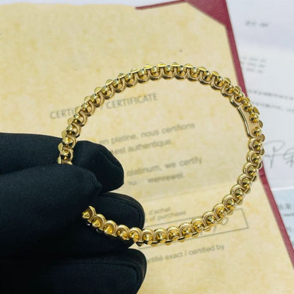 [AuraEcho Jewelry]CLASH GOLD BRACELET