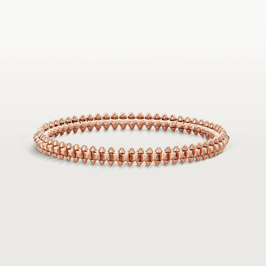 [AuraEcho Jewelry]CLASH PINK GOLD BRACELET