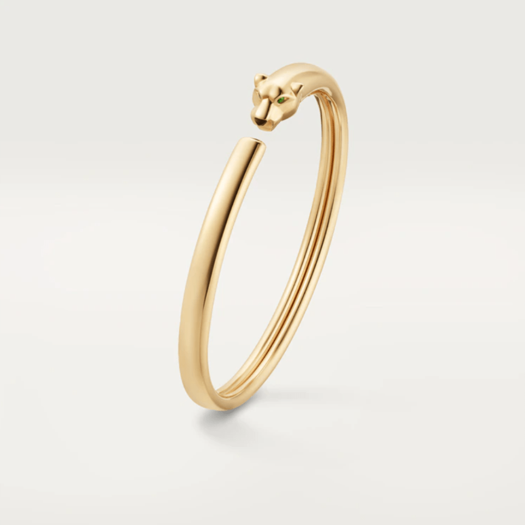 [AuraEcho Jewelry]PANTHERE GOLD OPEN BRACELET