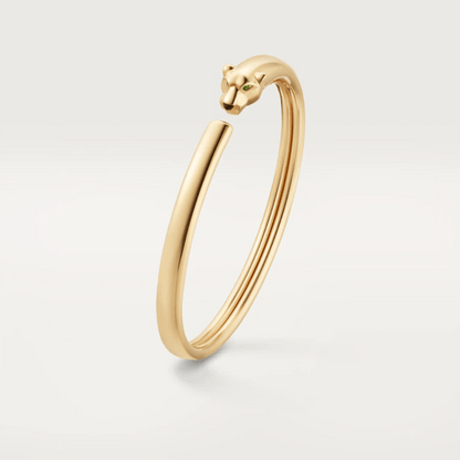 [AuraEcho Jewelry]PANTHERE GOLD OPEN BRACELET