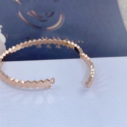[AuraEcho Jewelry]BEE LOVE PINK GOLD BRACELET