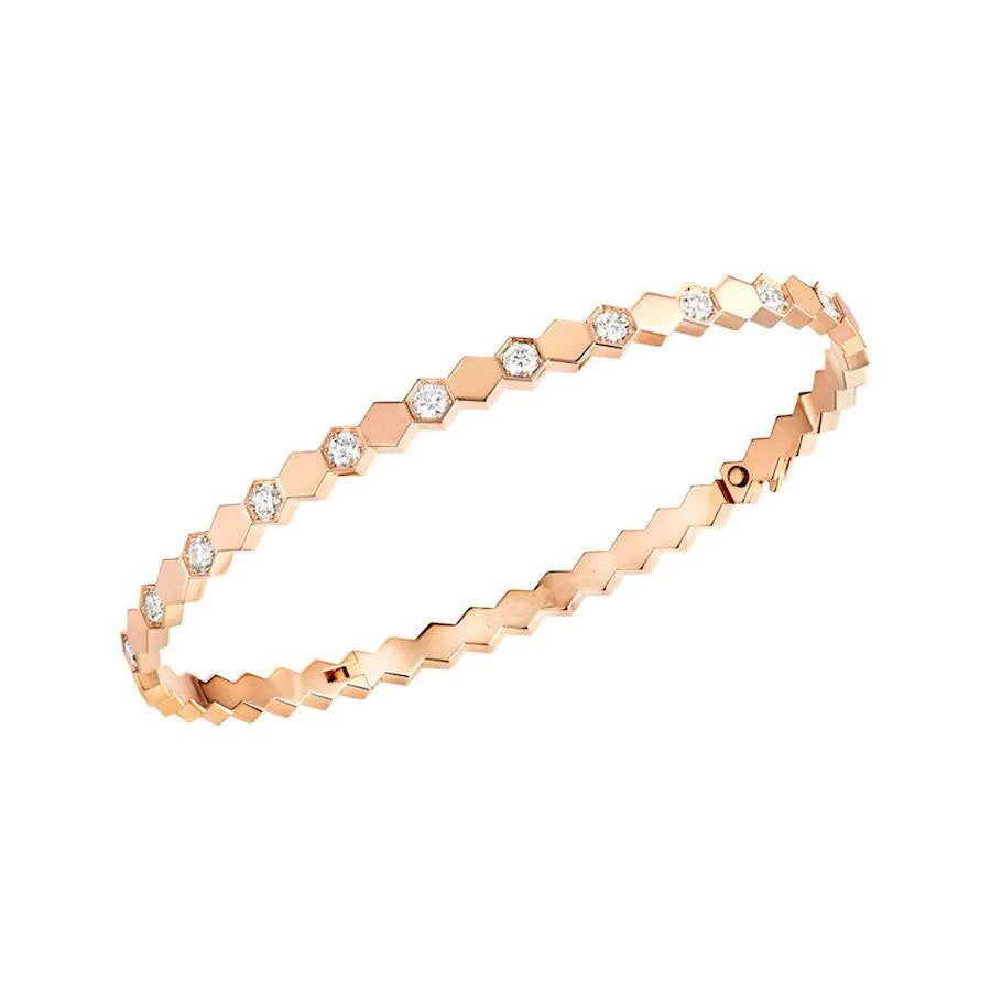 [AuraEcho Jewelry]BEE LOVE SILVER DIAMOND BRACELET