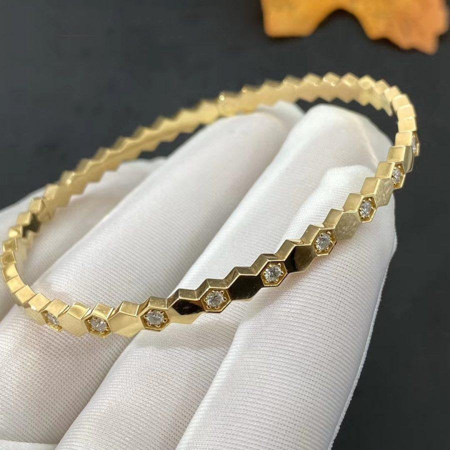 [AuraEcho Jewelry]BEE LOVE GOLD DIAMOND BRACELET