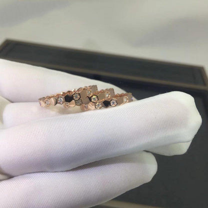 [AuraEcho Jewelry]BEE LOVE RING PINK GOLD DIAMOND