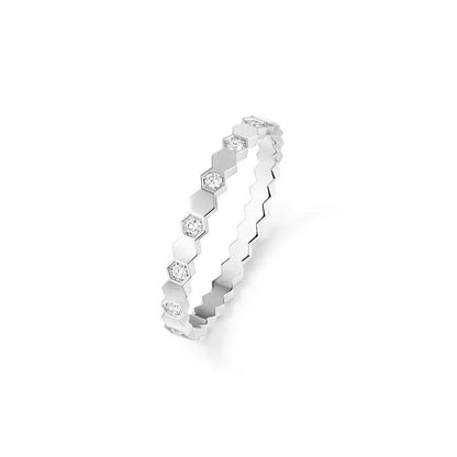 [AuraEcho Jewelry]BEE LOVE RING SILVER DIAMOND