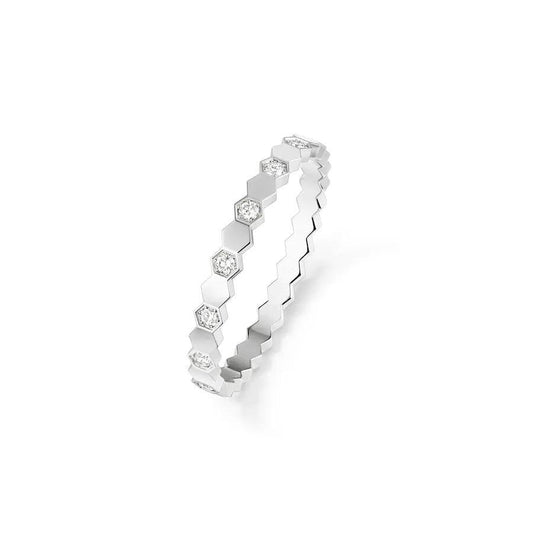 [AuraEcho Jewelry]BEE LOVE RING SILVER DIAMOND