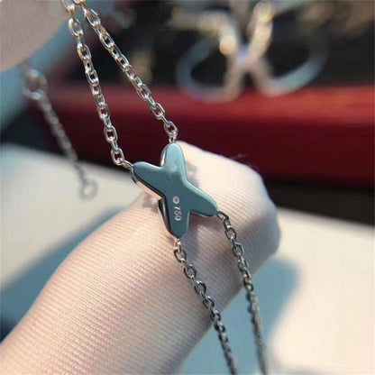 [AuraEcho Jewelry]JEUX BRACELET SILVER DIAMOND