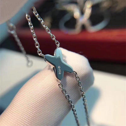 [AuraEcho Jewelry]JEUX BRACELET SILVER DIAMOND