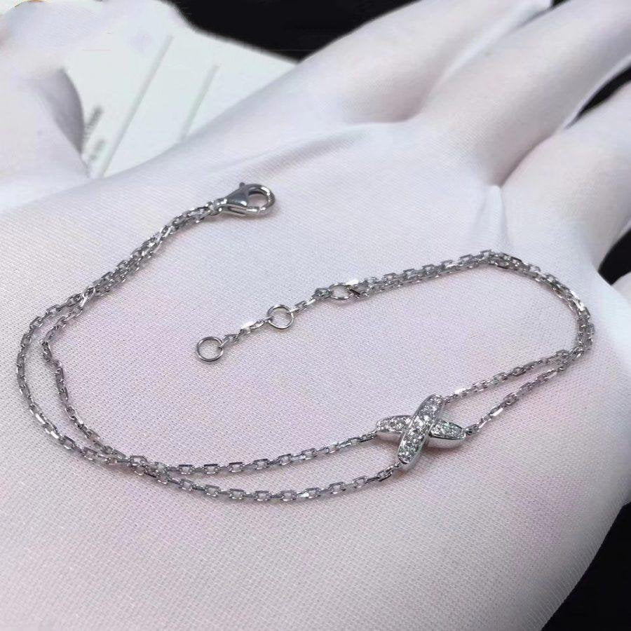 [AuraEcho Jewelry]JEUX BRACELET SILVER DIAMOND