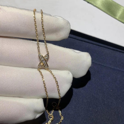 [AuraEcho Jewelry]JEUX BRACELET GOLD DIAMOND