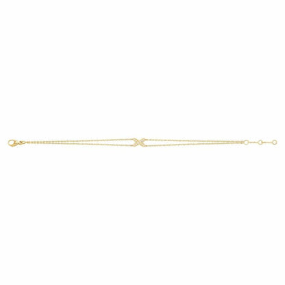 [AuraEcho Jewelry]JEUX BRACELET GOLD DIAMOND