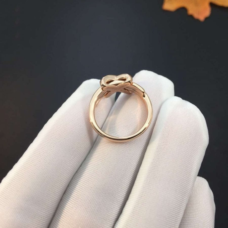 [AuraEcho Jewelry]JEUX DE PINK GOLD DIAMOND RING