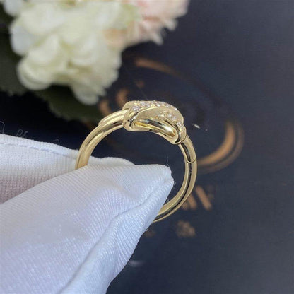 [AuraEcho Jewelry]JEUX DE GOLD DIAMOND RING