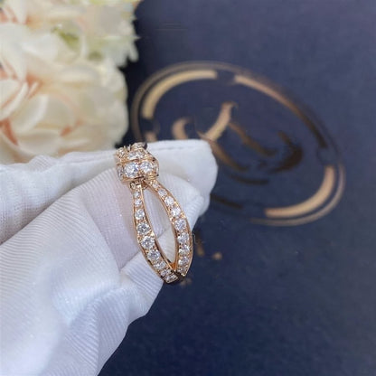 [WZQ]LIENS PINK GOLD DIAMOND RING