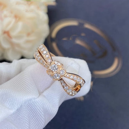 [WZQ]LIENS PINK GOLD DIAMOND RING