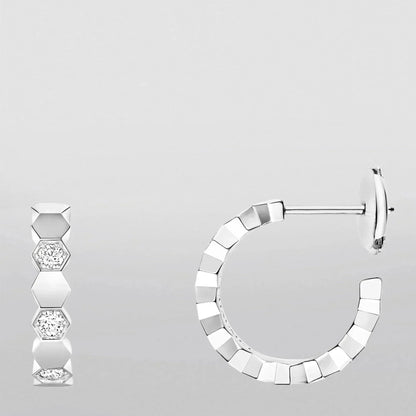 [AuraEcho Jewelry]Hollow Design Four-Leaf Clover Flower Shape Ring