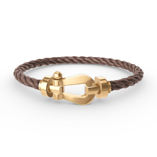 [AuraEcho Jewelry]FORCE LARGE HORSESHOE NO DIAMOND BRACELET GOLD