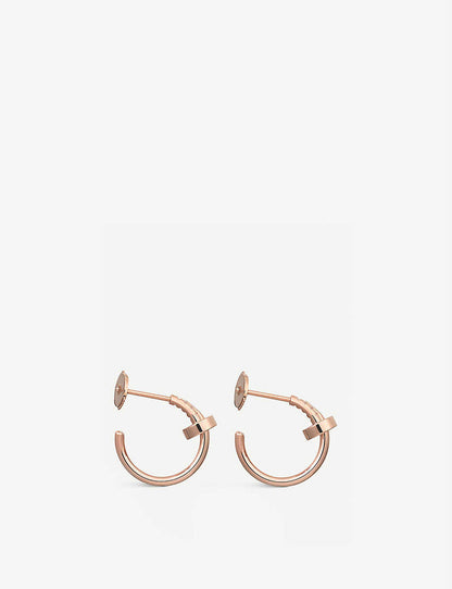 [AuraEcho Jewelry]JUSTE EARRINGS PINK GOLD