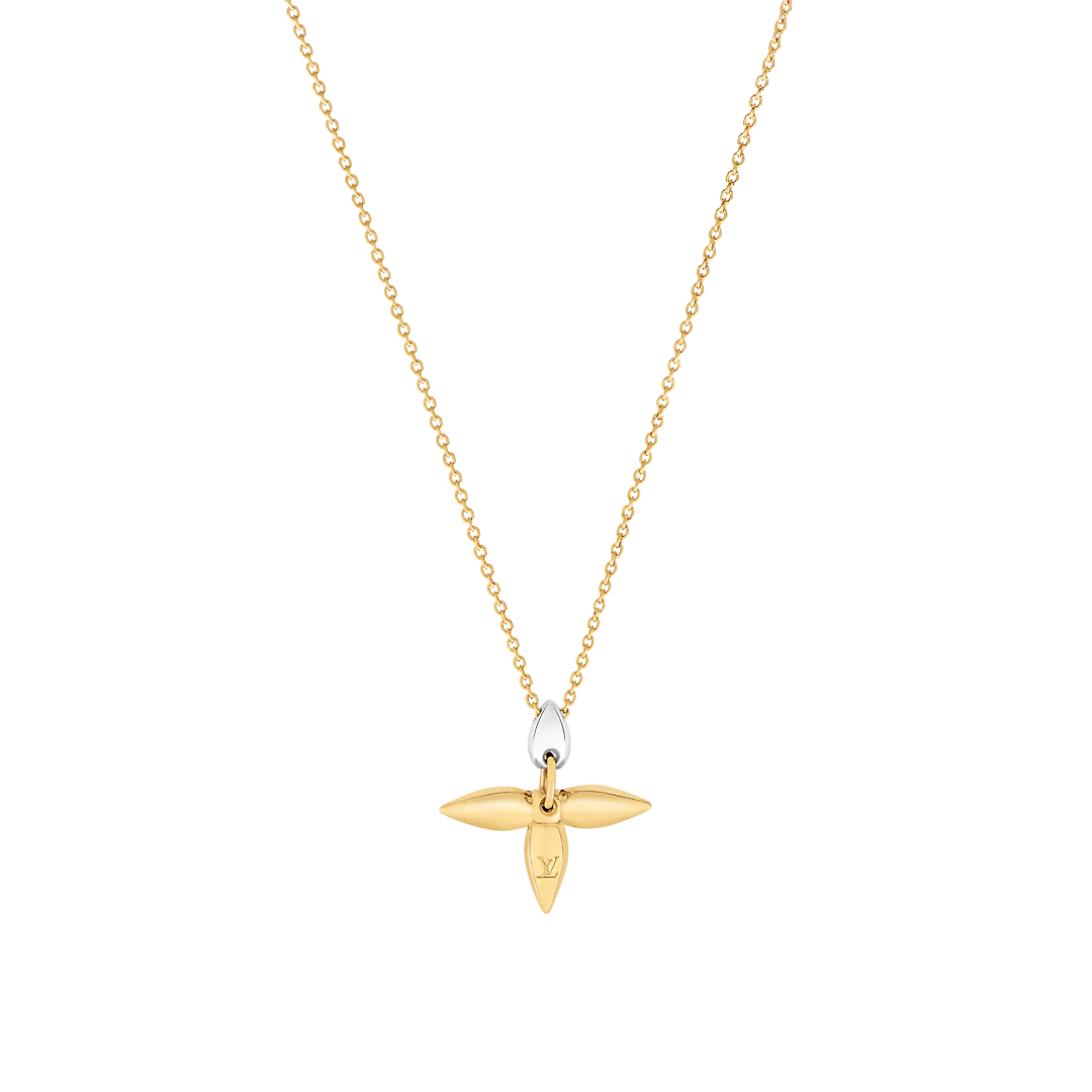 [AuraEcho Jewelry]LOUISETTE PEDANT GOLD NECKLACE