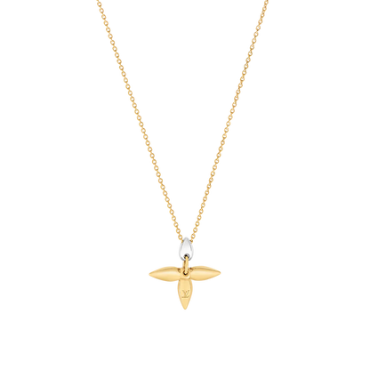 [AuraEcho Jewelry]LOUISETTE PEDANT GOLD NECKLACE
