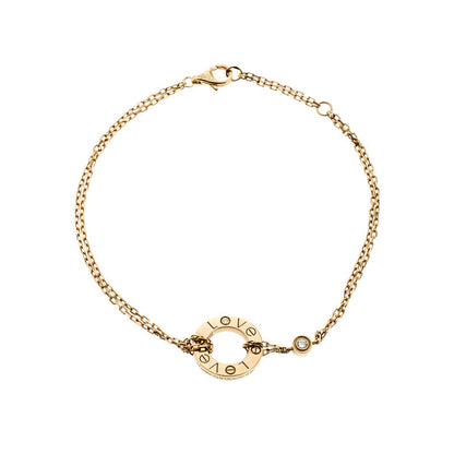 [AuraEcho Jewelry]LOVE BRACELET 2 DIAMOND