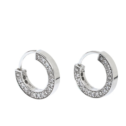 [AuraEcho Jewelry]LOVE DIAMOND EARRINGS
