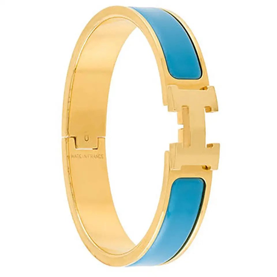 [AuraEcho Jewelry]H CLOUD BLUE BRACELET