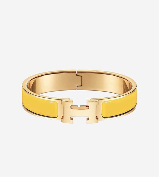 [AuraEcho Jewelry]H BRACELET PERU 12MM