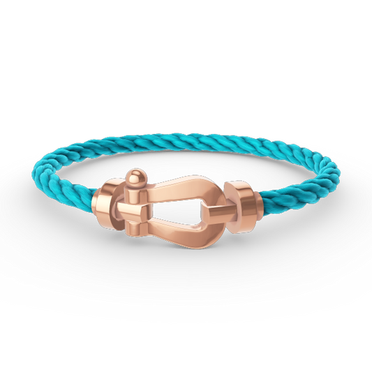 [AuraEcho Jewelry]FORCE LARGE HORSESHOE NO DIAMOND BRACELET ROSE GOLD
