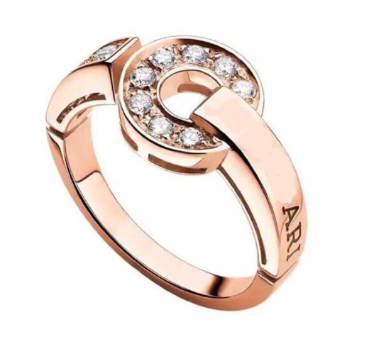 [AuraEcho Jewelry]DREAM RING DIAMOND PINK GOLD