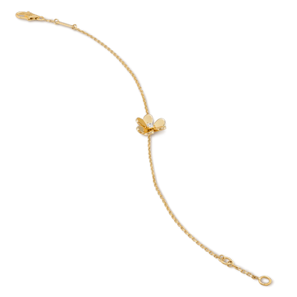 [AuraEcho Jewelry]FRIVOLE GOLD FLOWER BRACELET