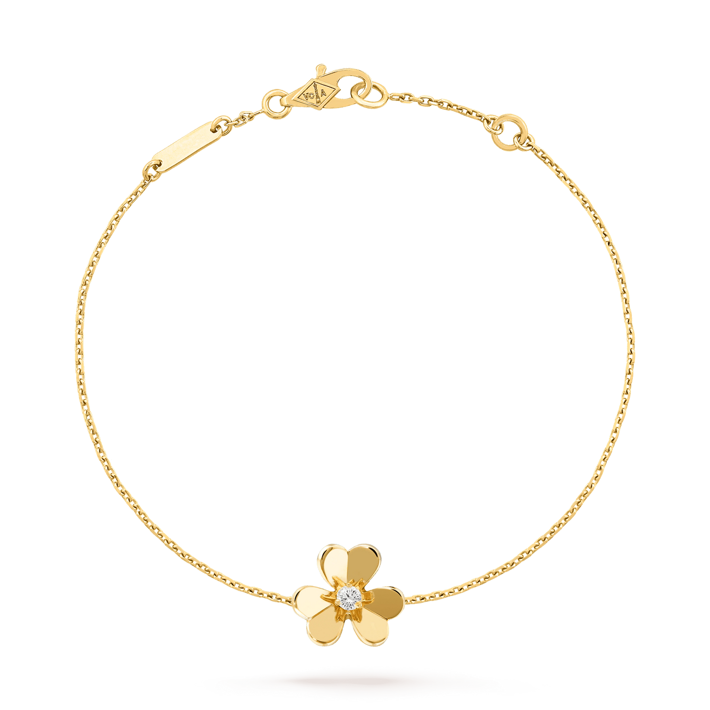[AuraEcho Jewelry]FRIVOLE GOLD FLOWER BRACELET
