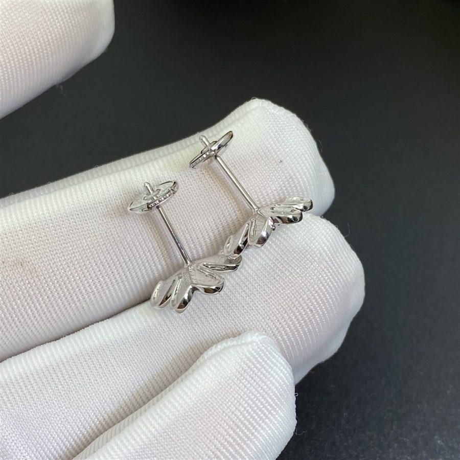 [AuraEcho Jewelry]FRIVOLE MINI SILVER FLOWER EARRINGS