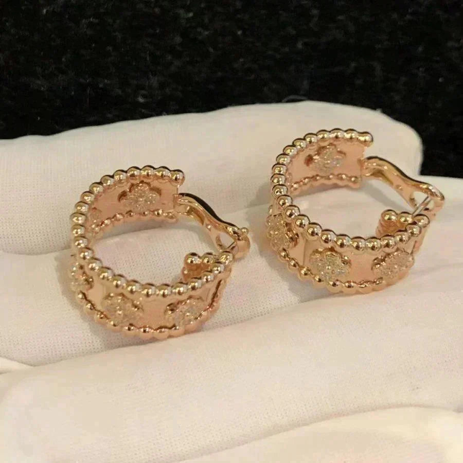 [AuraEcho Jewelry]PERLEE DIAMOND EARRINGS