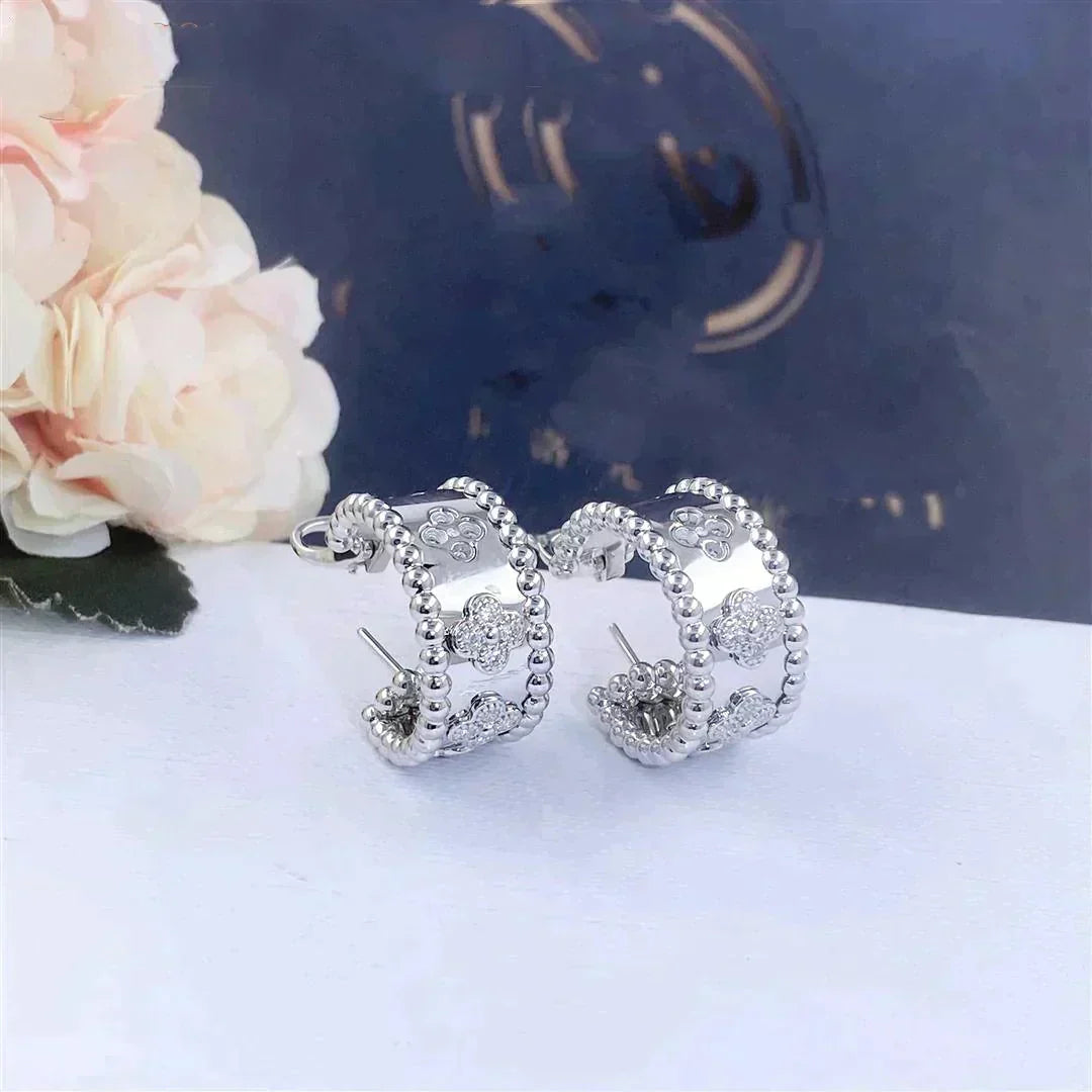 [AuraEcho Jewelry]PERLEE DIAMOND EARRINGS