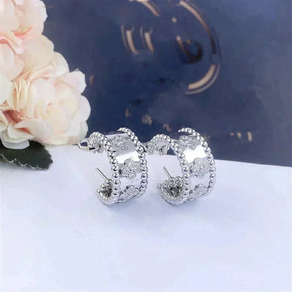 [AuraEcho Jewelry]PERLEE DIAMOND EARRINGS