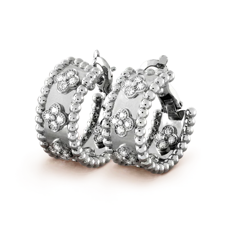 [AuraEcho Jewelry]PERLEE DIAMOND EARRINGS