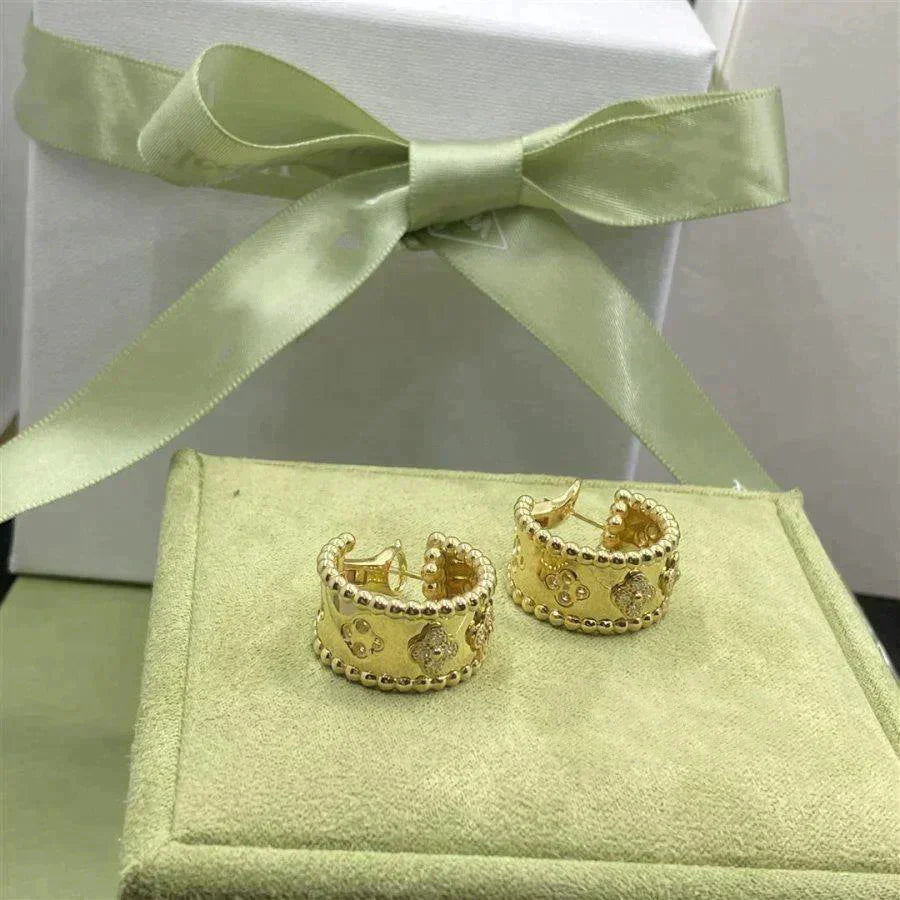 [AuraEcho Jewelry]PERLEE DIAMOND EARRINGS