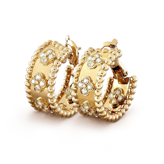 [AuraEcho Jewelry]PERLEE DIAMOND EARRINGS