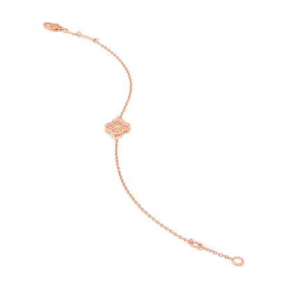 [AuraEcho Jewelry]CLOVER SINGLE FLOWER BRACELET