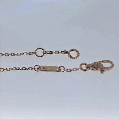 [AuraEcho Jewelry]CLOVER WHITE MOP SINGLE FLOWER BRACELET
