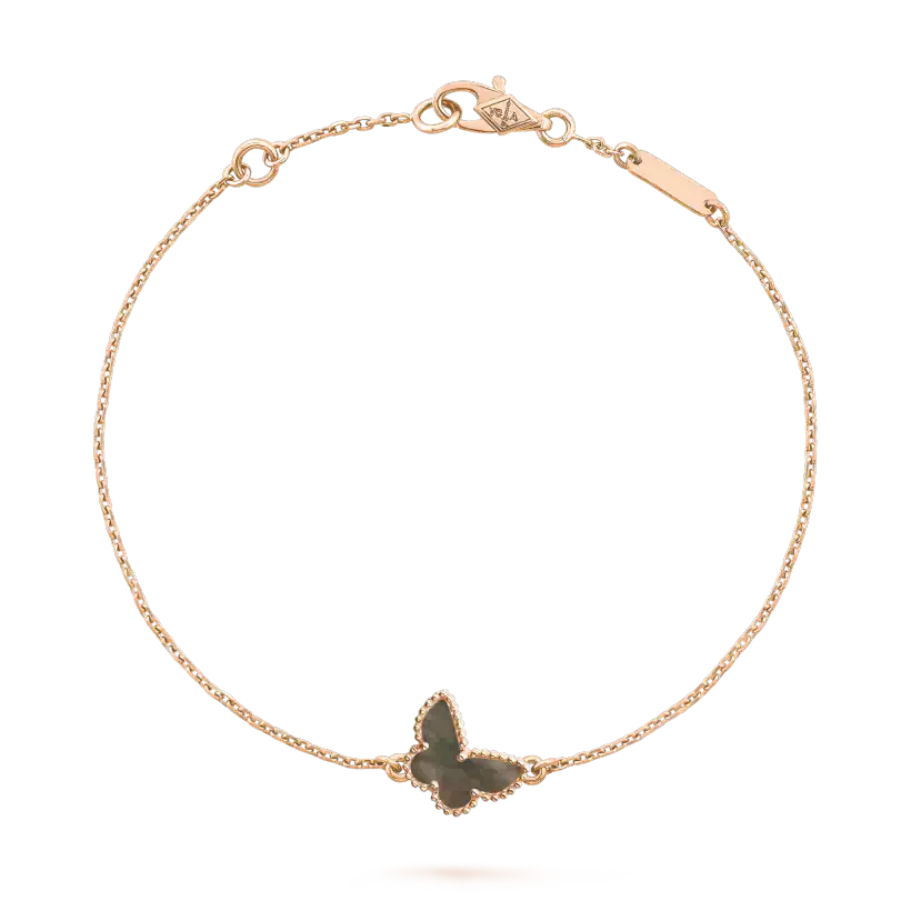 [AuraEcho Jewelry]BUTTERFLY ONYX  BUTTERFLY BRACELET