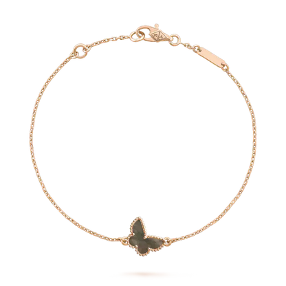 [AuraEcho Jewelry]BUTTERFLY ONYX  BUTTERFLY BRACELET