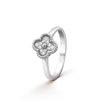 [AuraEcho Jewelry]CLOVER DIAMOND RING